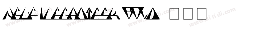 neufilegrotesk BOLd字体转换